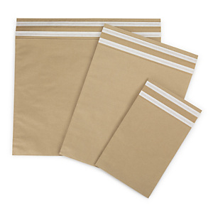 Pochette papier kraft aller-retour Pochette papier kraft aller-retour