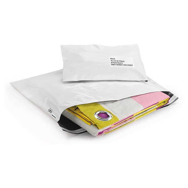 Pochette plastique opaque recyclé 60 microns Éco RAJA - 7