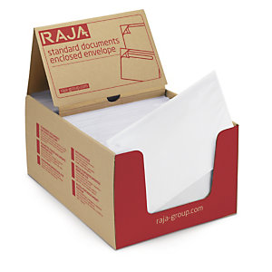 Pochette porte-documents adhésive transparente Eco RAJA