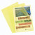 Pochettes coin A4 Exacompta polypropylène grainé 12/100, jaune translucide,la boîte de 10 - 1
