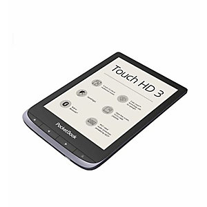 POCKETBOOK, E-book reader, Touch hd 3 metallic grey, PB632-J-WW