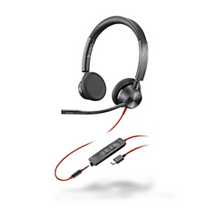 POLY Blackwire 3325 - Casque Jack et USB-C filaire Stéréo - Noir POLY Blackwire 3325 - Casque Jack et USB-C filaire Stéréo - Noir