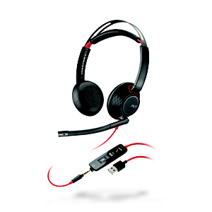 POLY Blackwire 5220 - Casque Jack et USB-A filaire Stéréo - Noir POLY Blackwire 5220 - Casque Jack et USB-A filaire Stéréo - Noir