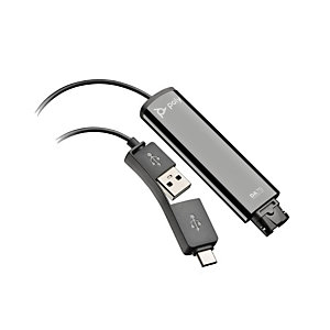 Poly DA75 QD, Cable de conexión Quick Disconnect a USB-A y USB-C