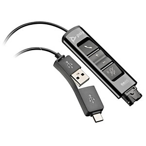 Poly DA85 Cable de conexión Quick Disconnect a USB-A y USB-C