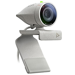 Poly Studio P5 Webcam, 1080p, ángulo de visión 90°, autofocus, zoom 4x, micrófono, USB-A, 2200-87070-001
