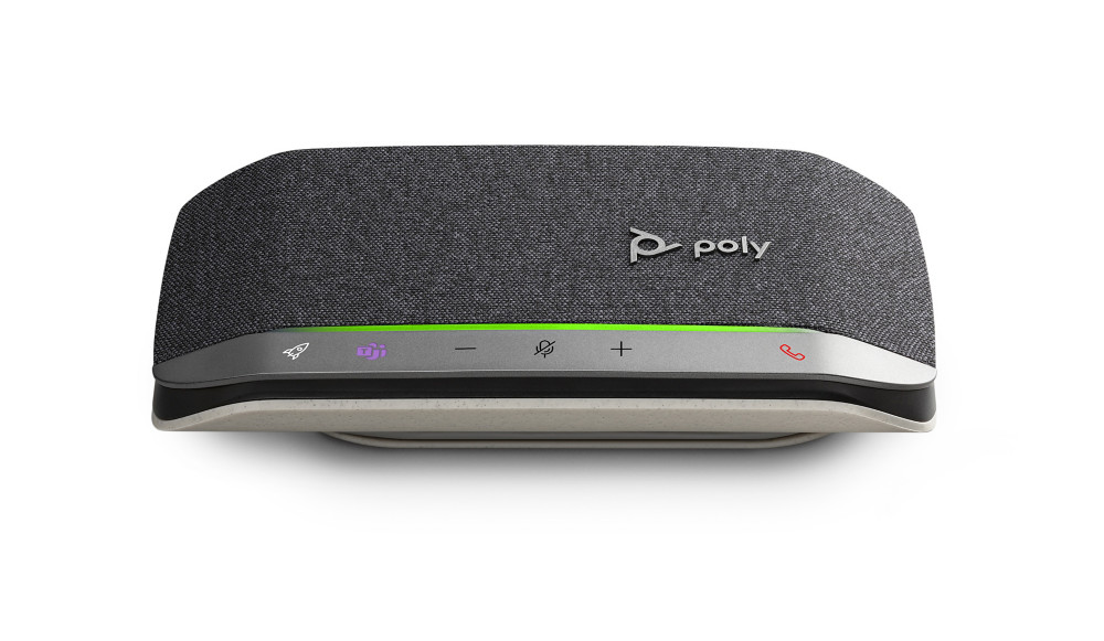 Poly Sync 20 - Micro et haut-parleur USB Bluetooth pour audio conférence - Noir