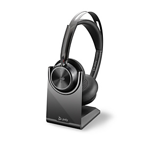 Poly Voyager Focus 2 USB-C Teams Stéréo - Casque sans fil Bluetooth avec station de recharge - Noir Poly Voyager Focus 2 USB-C Teams Stéréo - Casque sans fil Bluetooth avec station de recharge - Noir