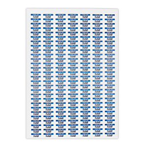 Polyester-Etiketten weiss Polyester-Etiketten weiss