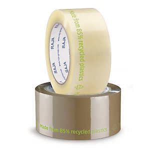Polyester hotmelt packaging tape - 85% recycled