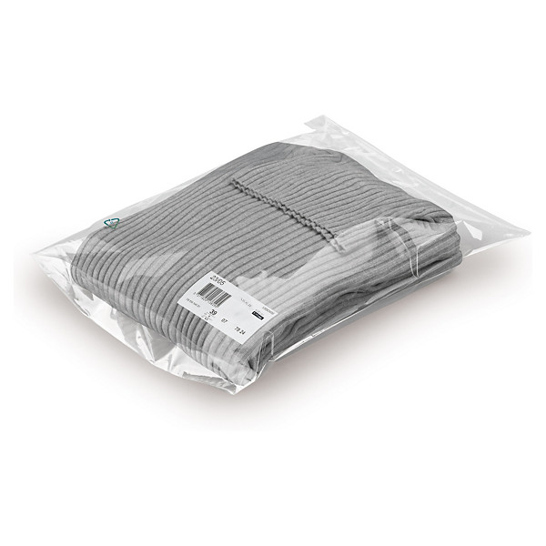 Polypropyleenzakje met zelfklevende sluiting 50 micron 30x40cm - 1