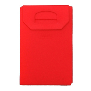 Porta mascherina, Rosso corallo Porta mascherina, Rosso corallo