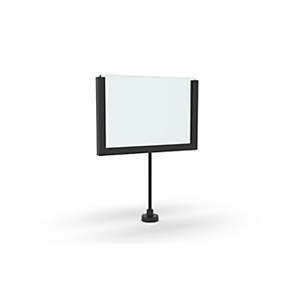 Portacartelli orizzontale con magnete da banco, Formato A6, Struttura Verniciata, Nero opaco (confezione 2 pezzi) Portacartelli orizzontale con magnete da banco, Formato A6, Struttura Verniciata, Nero opaco (confezione 2 pezzi)