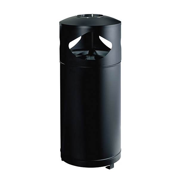 Portacenere e bidone in acciaio inox - 1