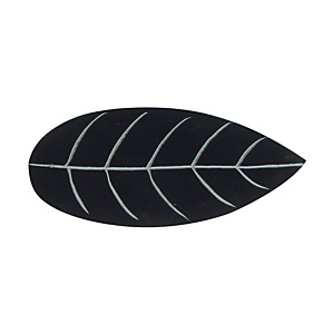 Portaincenso in pietra saponaria Black Leaf Portaincenso in pietra saponaria Black Leaf