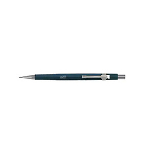 Portaminas, mina HB de 0,7 mm, cuerpo azul con grip Portaminas, mina HB de 0,7 mm, cuerpo azul con grip