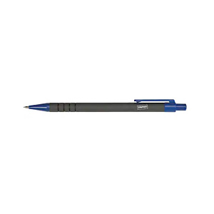 Portaminas, mina HB de 0,7 mm, cuerpo azul y gris con grip Portaminas, mina HB de 0,7 mm, cuerpo azul y gris con grip