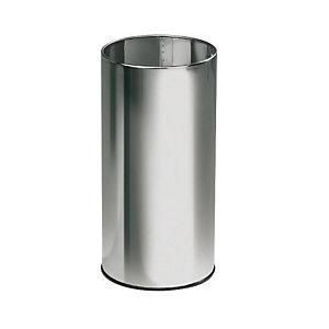 Portaombrelli in acciaio inox, Capacità 20 l, Ø 24,5 x h 50 cm