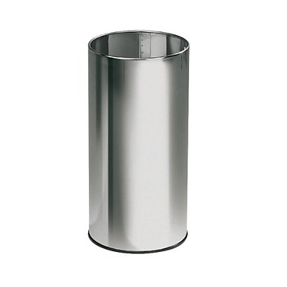 Portaombrelli Linea Metal, Ø 24 x h 49 cm, Capacità 22 l, Inox - 1