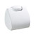 Porte-rouleau papier toilette plastique sanipla - blanc - 1