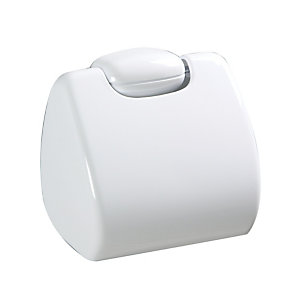 Porte-rouleau papier toilette plastique sanipla - blanc