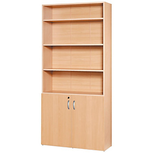 Portes basses Libri 2 - Hêtre (Lot de 2) Portes basses Libri 2 - Hêtre (Lot de 2)