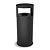 Posacenere gettacarte autoestinguente nero 31 x 80 cm capacità 40 litri - 2