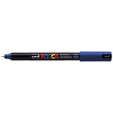 POSCA Posca PC-1MR Marcador de pintura, punta ojival, 0,7 mm, Azul POSCA Posca PC-1MR Marcador de pintura, punta ojival, 0,7 mm, Azul