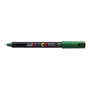POSCA Posca PC-1MR Marcador de pintura, punta ojival, 0,7 mm, Verde