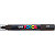 POSCA Posca PC-5M Marcador de pintura, punta ojival, 1,8-2,5 mm, Negro - 1
