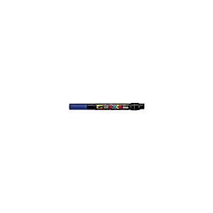 POSCA Posca PCF-350 Marcador de pintura, punta de pincel, 1 - 10 mm, Azul