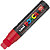 POSCA Uni Posca PC-17K Marcador de pintura, punta biselada, 15 mm, Rojo - 1