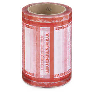 Pose-lommetape - 32 my - med trykk ""Documents enclosed"" Pose-lommetape - 32 my - med trykk ""Documents enclosed""