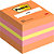 Post-it® 2051-P Notas Adhesivas Cubo 51 x 51 mm, Rosas Surtidos, 400 hojas - 1