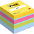Post-it® 2051-U Notas Adhesivas Cubo 51 x 51 mm, Colores Surtidos, 400 hojas - 1