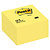 Post-it® 636-B Notas Adhesivas Cubo 76 x 76 mm, Amarillo, 450 hojas - 4