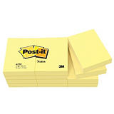Post-it® 653 Notas Adhesivas Bloques 38 x 51 mm, Amarillo, 100 hojas Post-it® 653 Notas Adhesivas Bloques 38 x 51 mm, Amarillo, 100 hojas