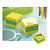 Post-it® 654-RB Notas Adhesivas Cubo 51 x 51 mm, Colores Surtidos, 400 hojas - 3