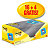 Post-it® 654CY-VP20 Pack Ahorro 16 + 4 GRATIS, bloques de notas adhesivas Canary Yellow™ , 76 x 76 mm, amarillo canario, 100 hojas - 1