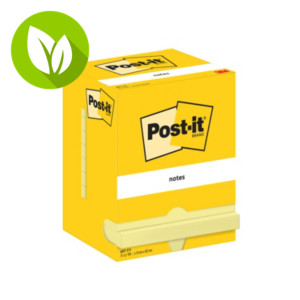 Post-it® 657 CY Canary Yellow™ Notas Adhesivas Bloques 76 x 102 mm, amarillo canario, 100 hojas Post-it® 657 CY Canary Yellow™ Notas Adhesivas Bloques 76 x 102 mm, amarillo canario, 100 hojas