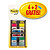 Post-it® 680-P6 Pack Ahorro de 4 dispensadores de 50 marcapáginas de 25,4 x 43,2 mm + 2 dispensadores de 24 marcapáginas flecha de 11,9 x 43,2 mm GRATIS colores surtidos - 2