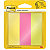 Post-it Autocollants taille moyenne 25 x 76 mm assorties fluo couleurs 3 x 100 paquet 671-3 - 1