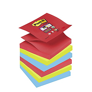 Post-it® Bloc 90 Feuilles Notes Repositionnables Super Sticky Z-Notes Carré Collection Bora Bora, 76 x 76 Post-it® Bloc 90 Feuilles Notes Repositionnables Super Sticky Z-Notes Carré Collection Bora Bora, 76 x 76