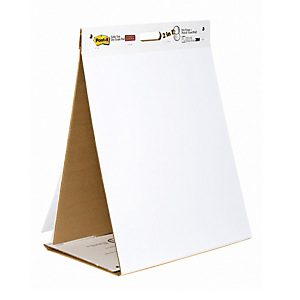POST-IT Blocco/Lavagna da tavolo Super Sticky autoportante - 563DE - 58,4 x 50,8 cm - bianco - 20 fogli POST-IT Blocco/Lavagna da tavolo Super Sticky autoportante - 563DE - 58,4 x 50,8 cm - bianco - 20 fogli