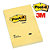 Post-it® Canary Yellow™ Notas Adhesivas Bloques 102 x 152 mm, amarillo canario - 3