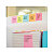 Post-it® Cubo di foglietti, 76 x 76 mm, 450 fogli, Colori rosa soft, bianco, melone neon, rosa power, rosa guava - 5