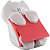 Post-it® Dispenser Gatto, Bianco + 1 ricarica di foglietti Post-it® Super Sticky Z-Notes, 76 x 76 mm, Blocchetto da 90 fogli, Colore rosa guava - 1