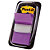 Post-it Distributeur de 50 marque-pages Post it L. 25 mm - Coloris : violet - 1