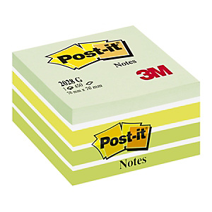 Post-it® Foglietti riposizionabili, 76 x 76 mm, Blocchetti 450 foglietti, Verde Pastello Post-it® Foglietti riposizionabili, 76 x 76 mm, Blocchetti 450 foglietti, Verde Pastello