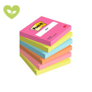 Post-it® Foglietti riposizionabili, Collezione Poptimistic, 76 x 76 mm, Blocchetti da 100 fogli, Colori rosa power, verde acido, acqua, arancio acceso, rosa guava (confezione da 6 blocchetti) Post-it® Foglietti riposizionabili, Collezione Poptimistic, 76 x 76 mm, Blocchetti da 100 fogli, Colori rosa power, verde acido, acqua, arancio acceso, rosa guava (confezione da 6 blocchetti)